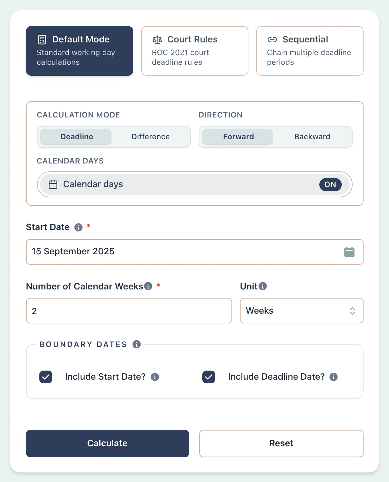 Employment notice period scenario setup